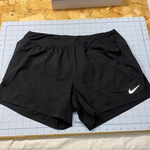 Black Nike athletic shorts